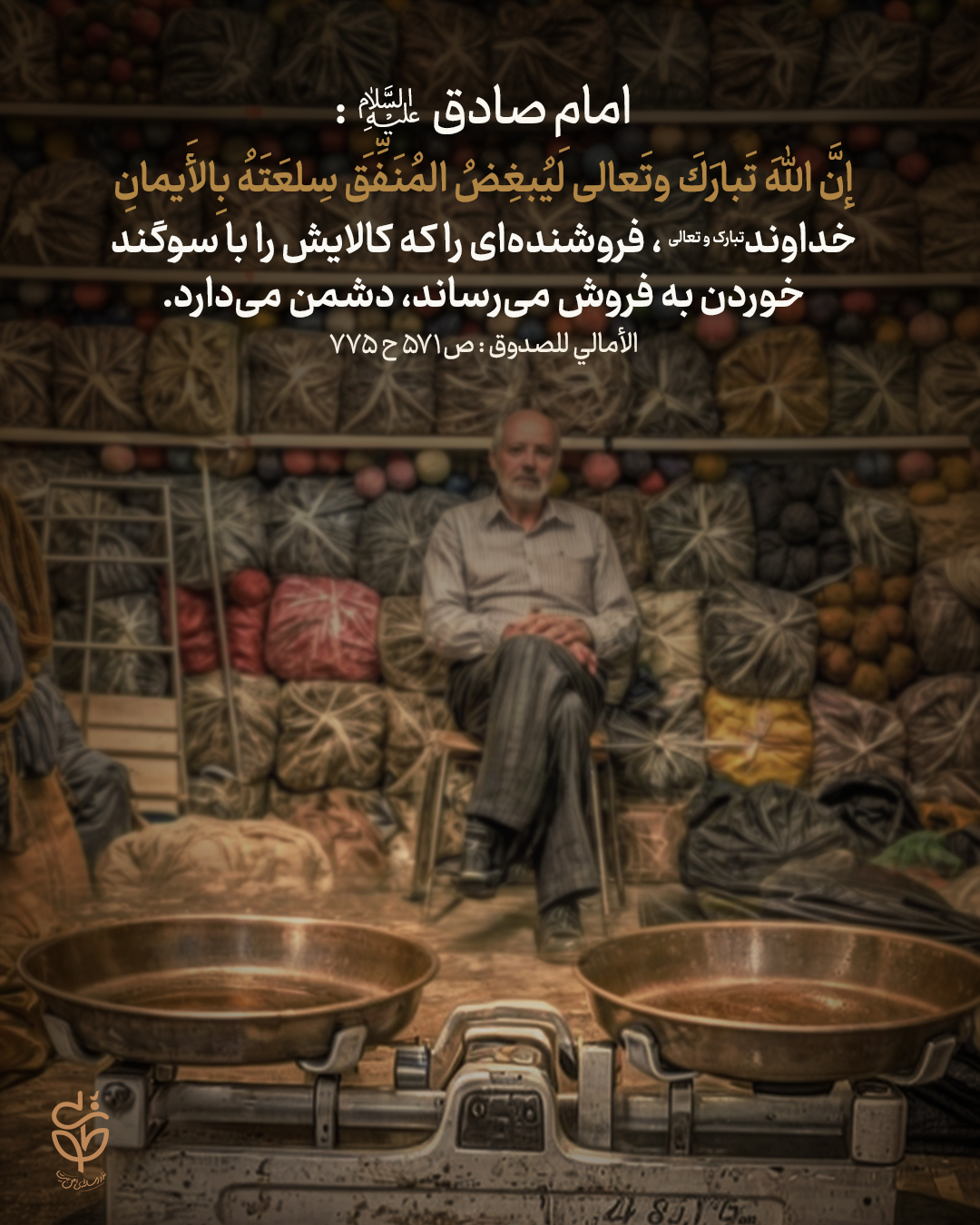 حدیث اخلاق در تجارت از امام صادق علیه السلام