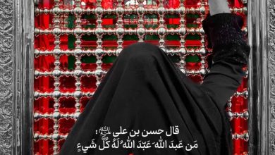 حدیث بندگی خدا از امام حسن مجتبی علیه السلام