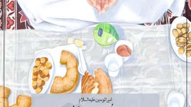 حدیث شکر کردن از امام علی علیه السلام