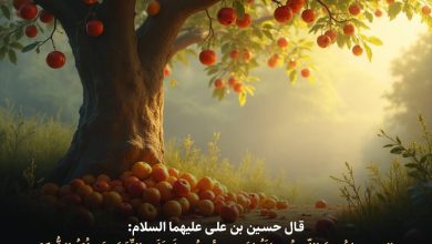 حدیث آزمایش الهی از طریق نعمت و غفلت از شکرگزاری امام حسین علیه السلام