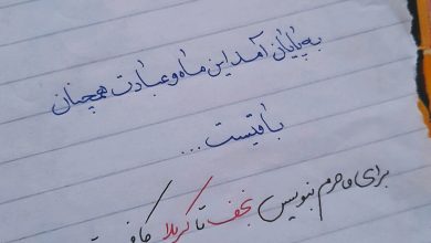 قناعت به سبک بچه هیئتی