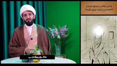 روایت وصف فاطمه سلام الله از زبان امام علی علیه السلام